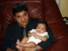 Raaghav with Daddy